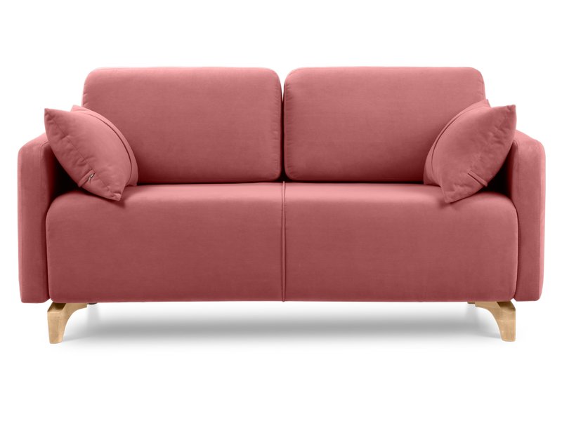 Диван прямой Льери Мини Velvet Coral