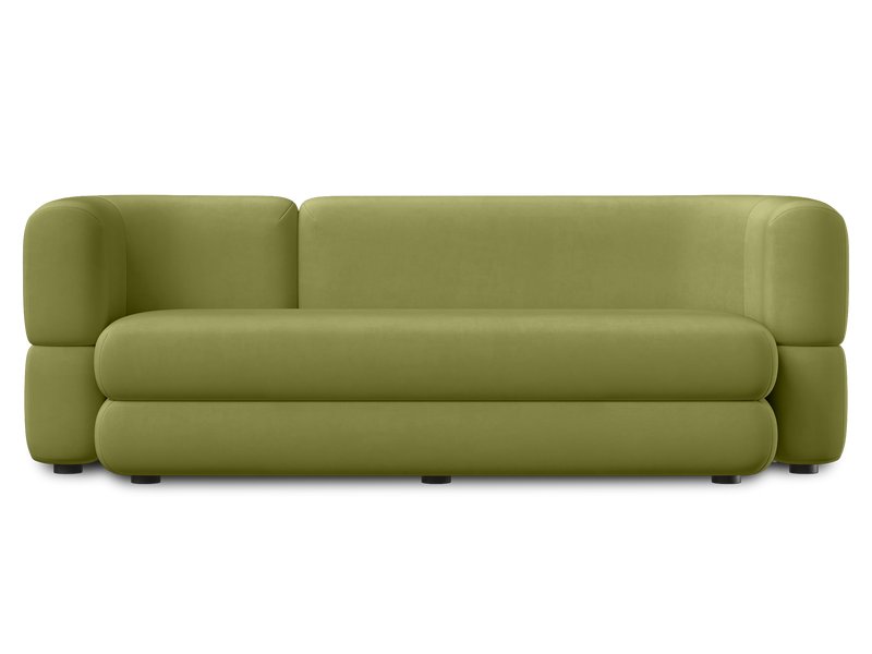 Диван прямой Брера Velour Olive
