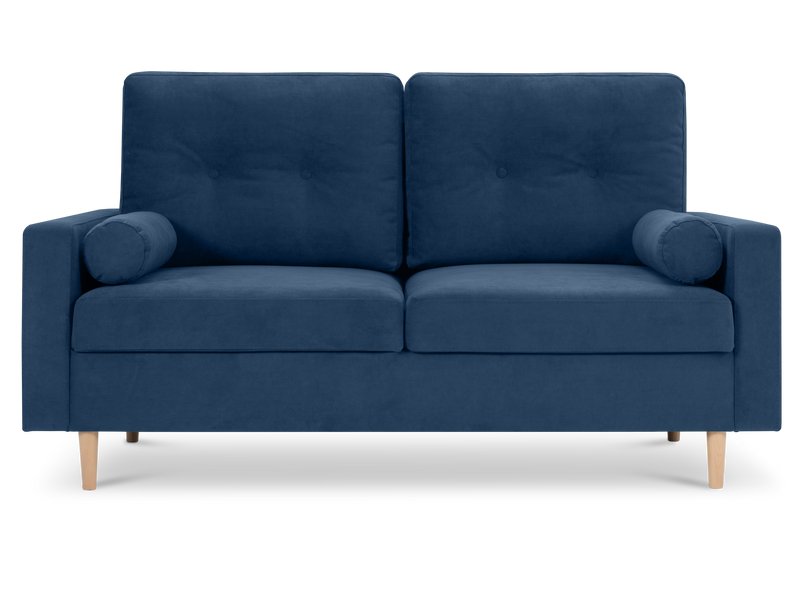 Диван прямой Динс Мини Velvet Navy Blue