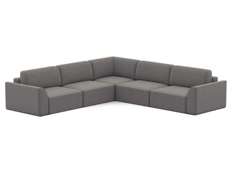 Диван модульный Спейс-М 4 Velvet Grey