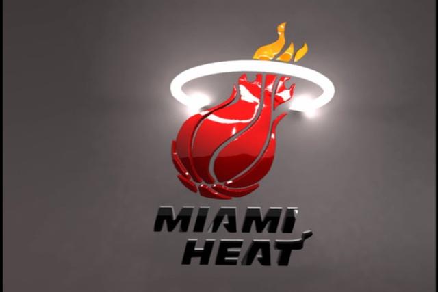 Miami Heat Logo 3D