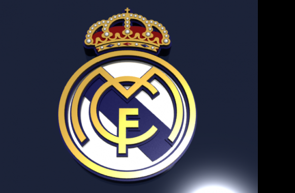 Real Madrid CF Logo 3D