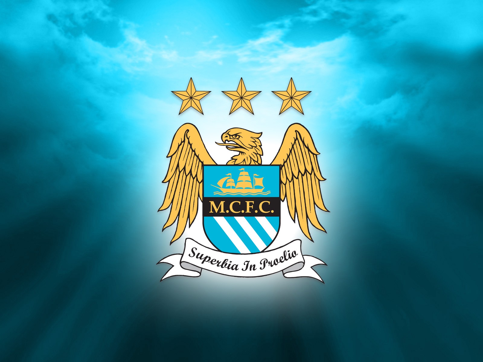 Manchester City FC Logo 3D