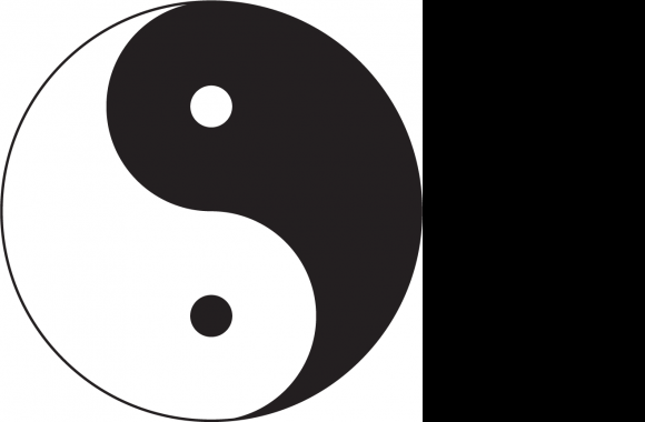 Yin and yang Logo