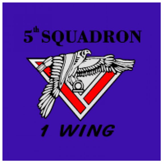 5th Squadron 1 Wing Logo