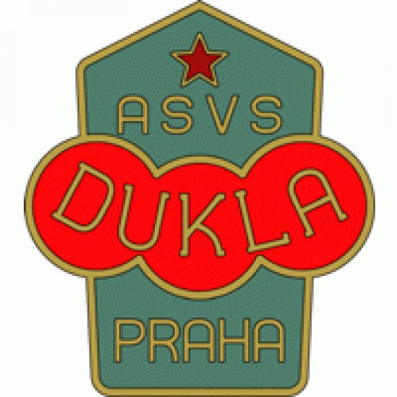ASVS Dukla Praha (60's - 70's logo) Logo