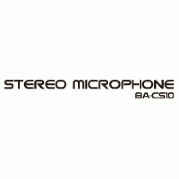 BA-CS10 Stereo Microphone Logo