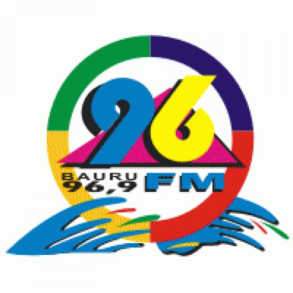 Bauru 96 fm Logo