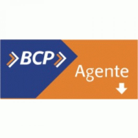 BCP AGENTE BANCO CREDITO DEL PERU Logo