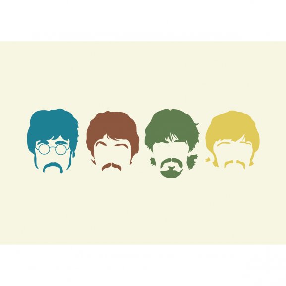 Beatles silhouettes Logo