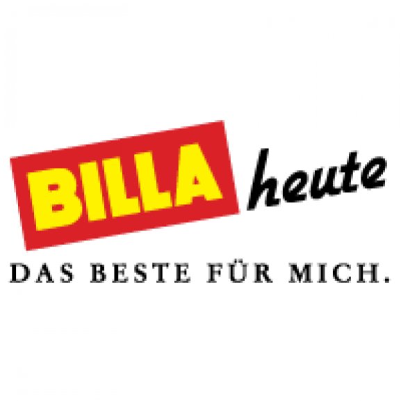 Billa heute Das beste für mich. Logo