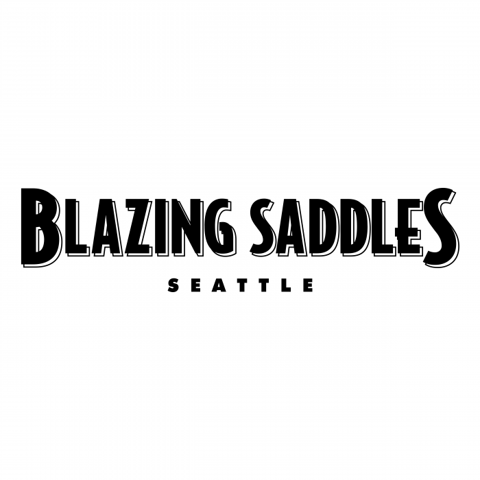 Blazing Saddles Logo