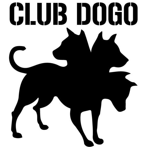 Club Dogo Black Logo