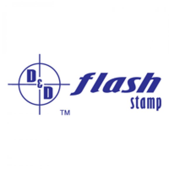 D & D Flash Stamp Logo