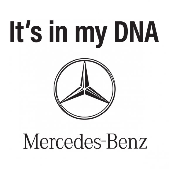 Mercedes Benz Its in my DNA Logo