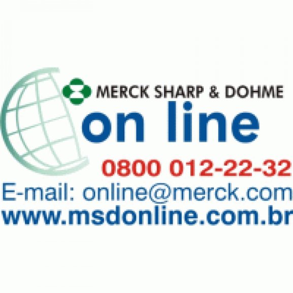 Merck Sharp & Dohme on line Logo