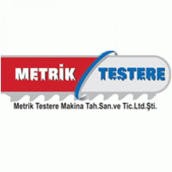 Metrik Testere Makina Logo
