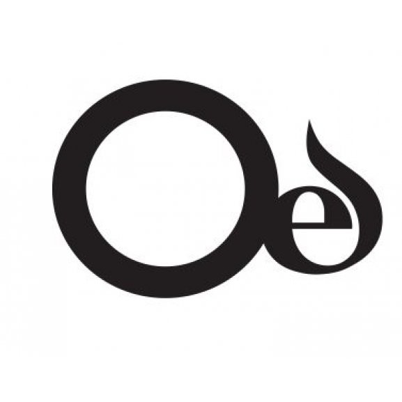 O sticker Logo