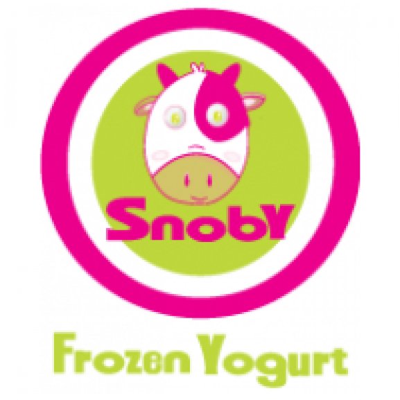 SnobY Frozen Yogurt Zone Logo