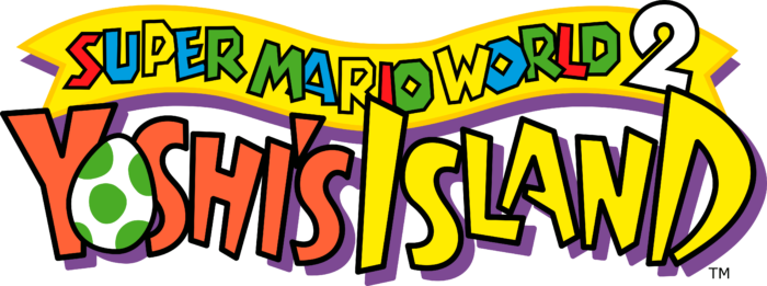 Super Mario World 2 Yoshis Island Logo