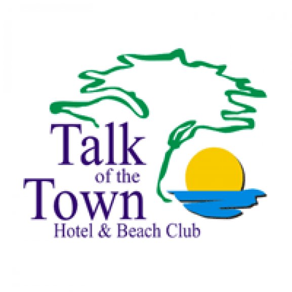 TALK OF THE TOWN.ARUBA Logo