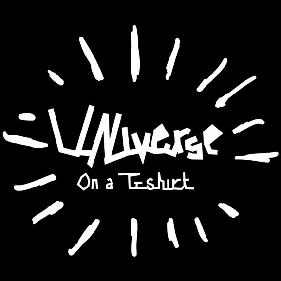 universe on a t-shirt Logo