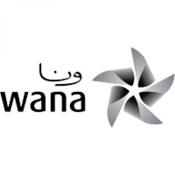 wana corp_bw_morocco_maroc Logo