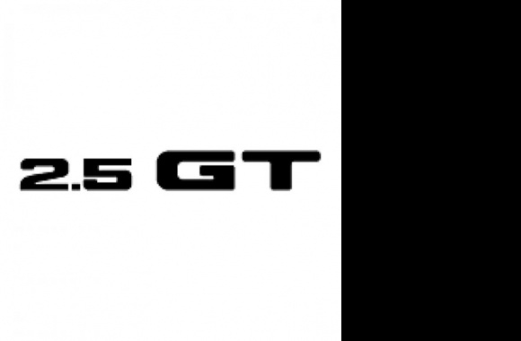 2.5 GT Logo