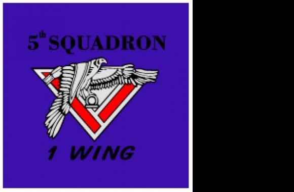 5th Squadron 1 Wing Logo