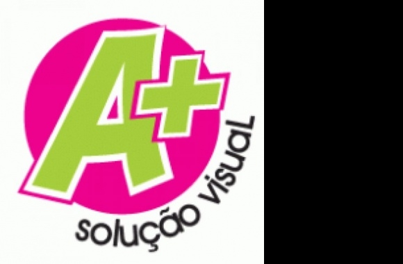 A+ Solução visual Logo