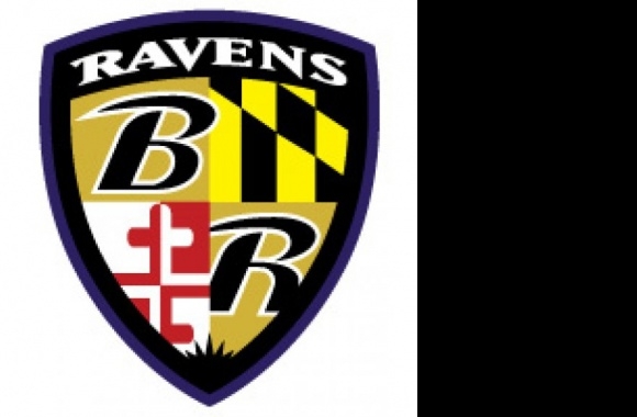 Baltimore Ravens Coat of Arms Logo