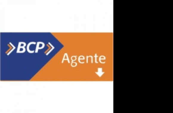 BCP AGENTE BANCO CREDITO DEL PERU Logo
