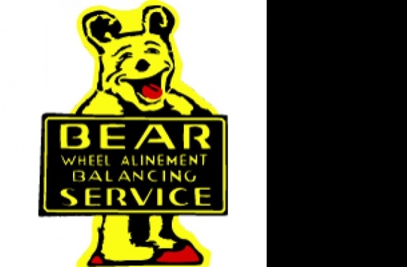 Bear Wheel Alignment Logo