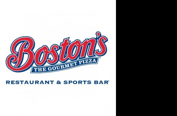 Bostons the Gourmet Pizza Logo