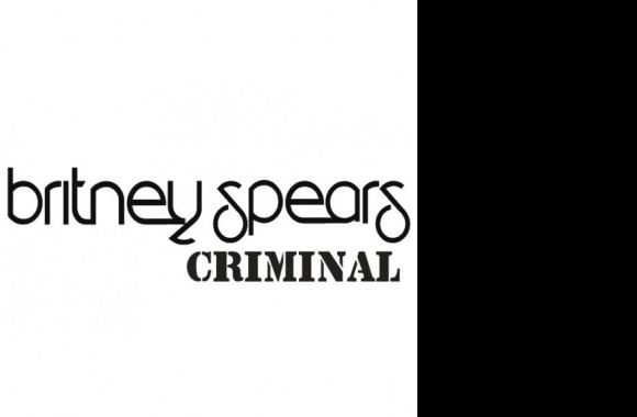 Britney Spears - Criminal Logo