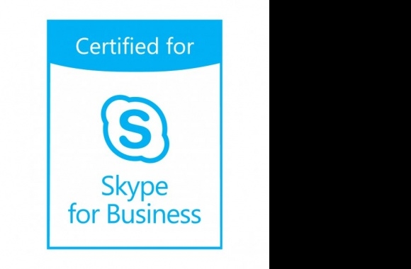 Certified for Skype for Business Logo