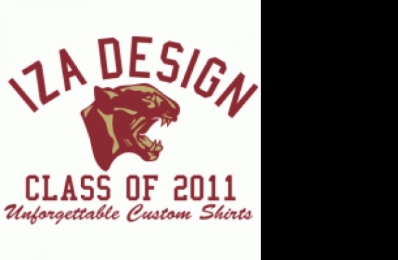 Class of 2011 Shirts by IZA Design Logo