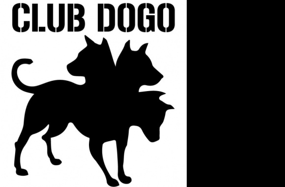 Club Dogo Black Logo