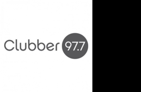 Clubber + 97.7 Logo