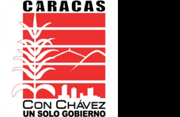 Con Chavez Un Solo Gobierno Logo