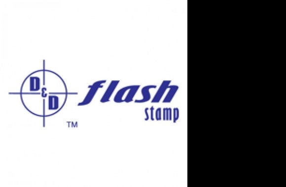 D & D Flash Stamp Logo
