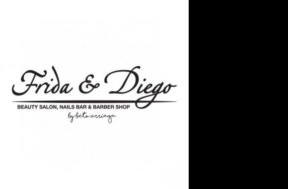 Frida & Diego Beauty Salon Logo