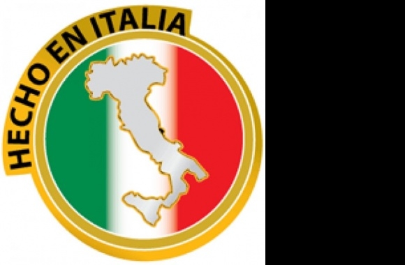 hecho en italia Logo