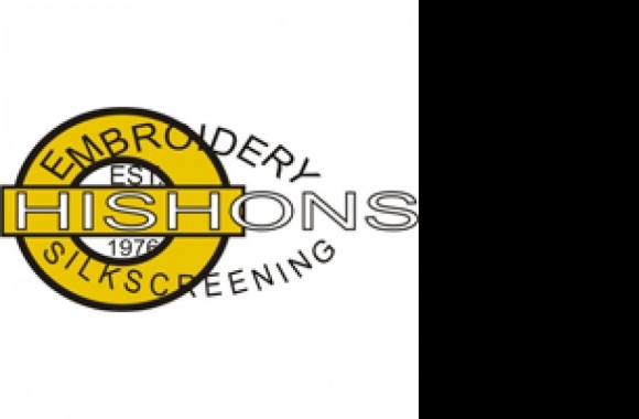Hishons Embroidery & Silkscreening Logo