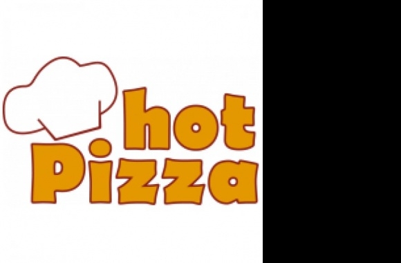 hot pizza Logo