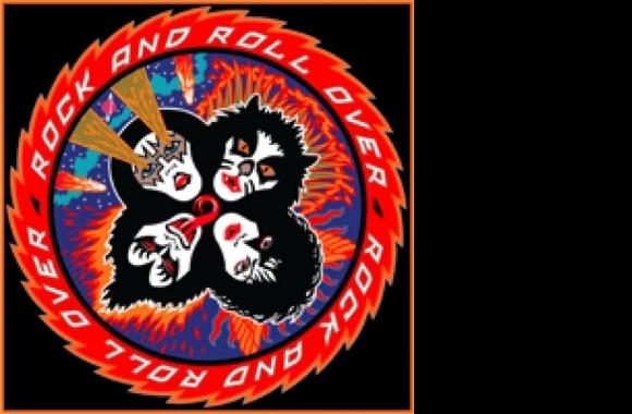 Kiss Rock and Roll Over Logo