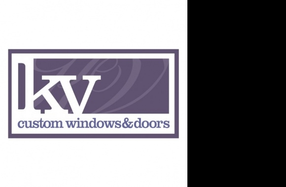 KV Custom Windows and Doors Logo