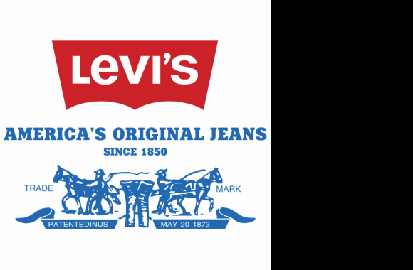 Levis Americans Original Jeans Logo