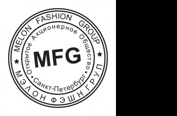 Melon Fashion Group Stamp Logo