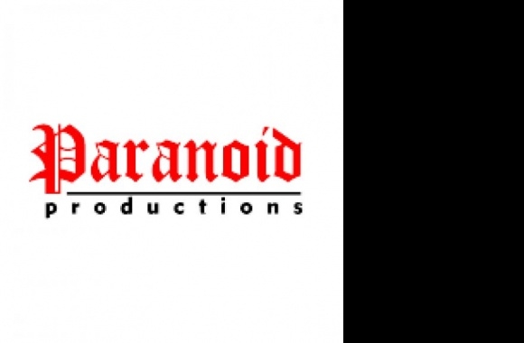 Paranoid Productions Logo